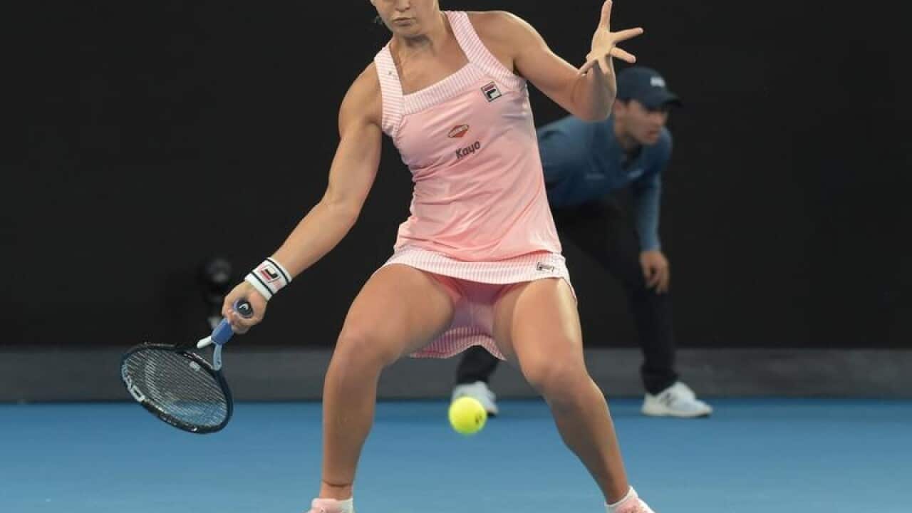 Australia's player Ashleigh Barty.