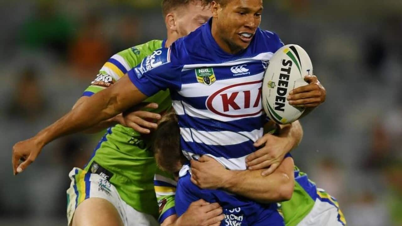 Moses Mbye of the Bulldogs
