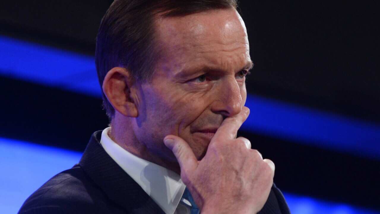 Opposition leader Tony Abbott