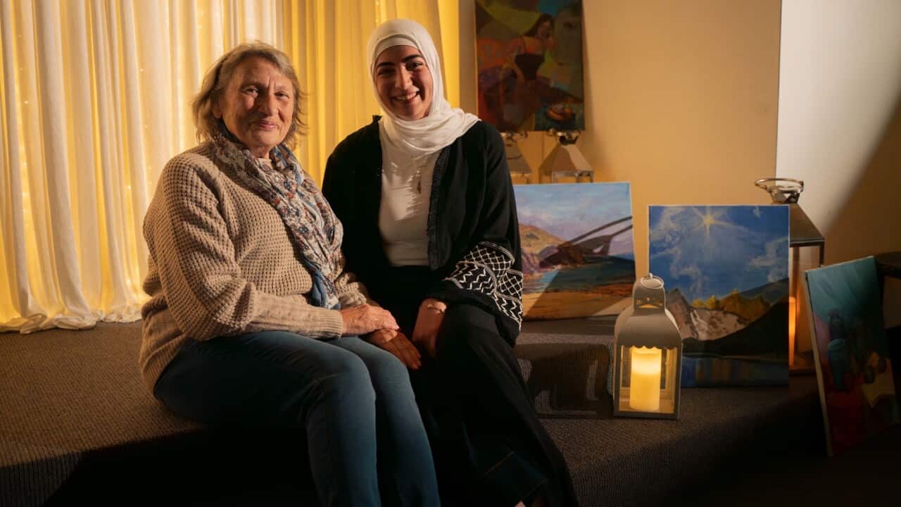 Lujane Elwan and Lyudmila Dzyba (Supplied-Emily Weeks).jpg