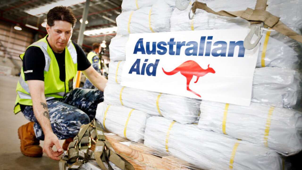 Australian aid - AAP