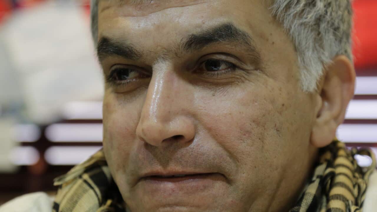 Nabeel Rajab, one of Bahrain's best-known human rights activists.