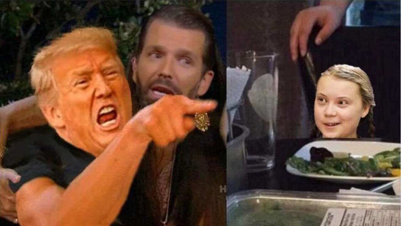 Trump Thunberg