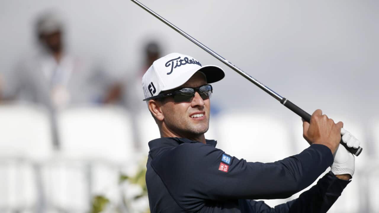 Adam Scott, of Australia