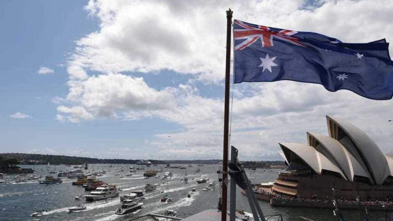 Australia Day celebrations in Sydney
