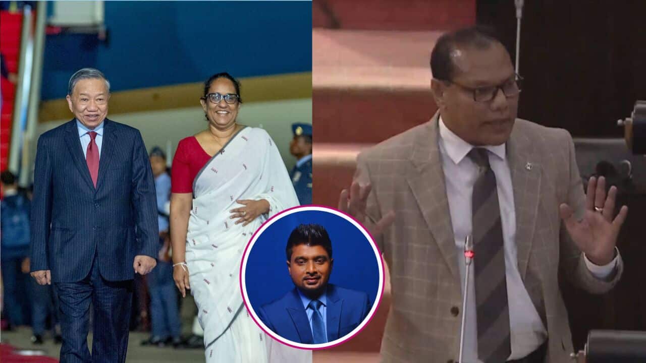 SBS Sinhala Vietnam President Harini Amarasuriya Dayasiri Jayasekara Manoj Udatiyawala.jpg