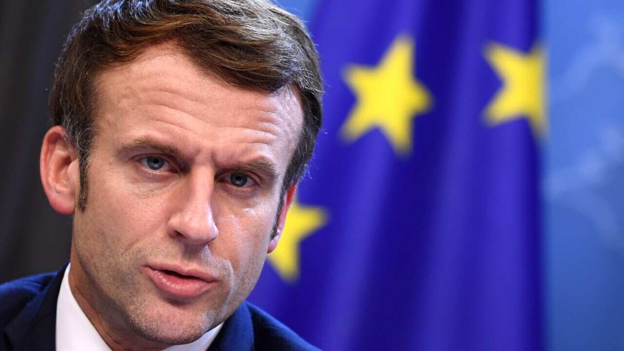 French President Emmanuel Macron.