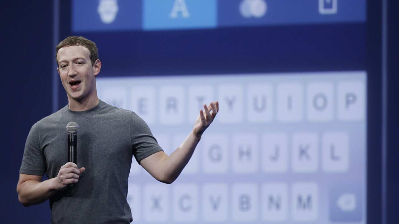 Facebook CEO Mark Zuckerberg talks about the Messenger app