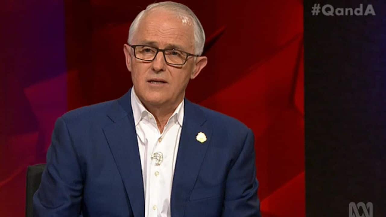 Malcolm Turnbull in first appearance after spil