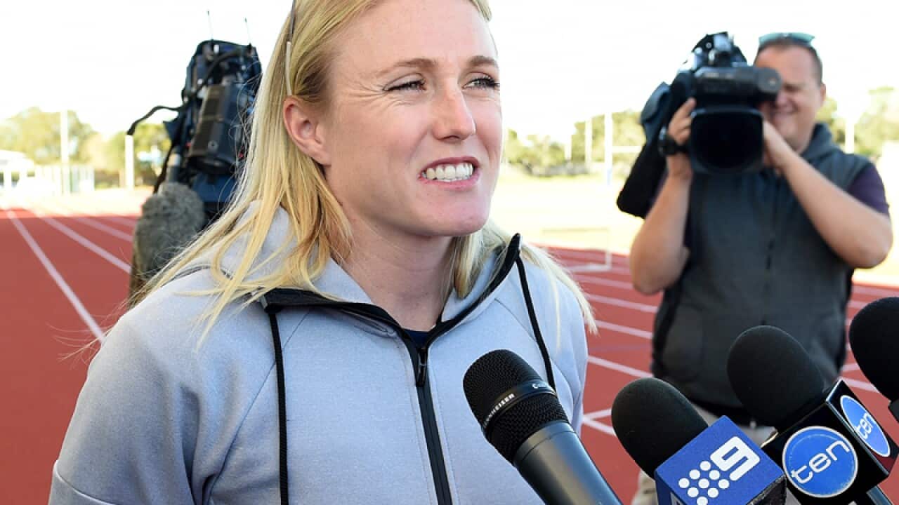 Australian Olympic athlete Sally Pearson