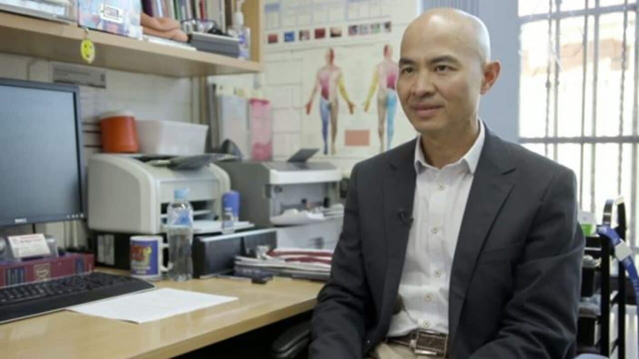 Dr Huy Tran, who came to Australia as a refugee from Vietnam after the fall of Saigon