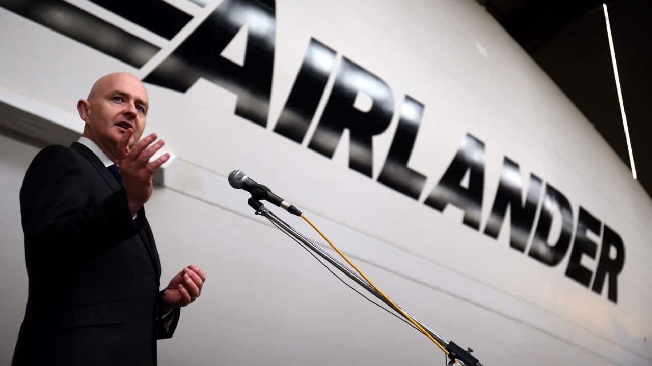 Chief executive of Hybrid Air Vehicles Stephen McGlennan