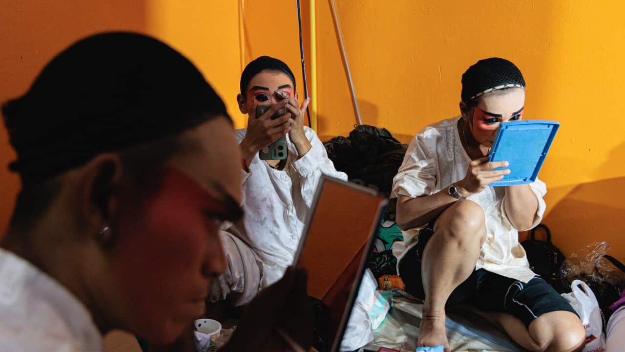 Chinese Opera in Bangkoks Chinatown, Bangkok - 04 Feb 2023