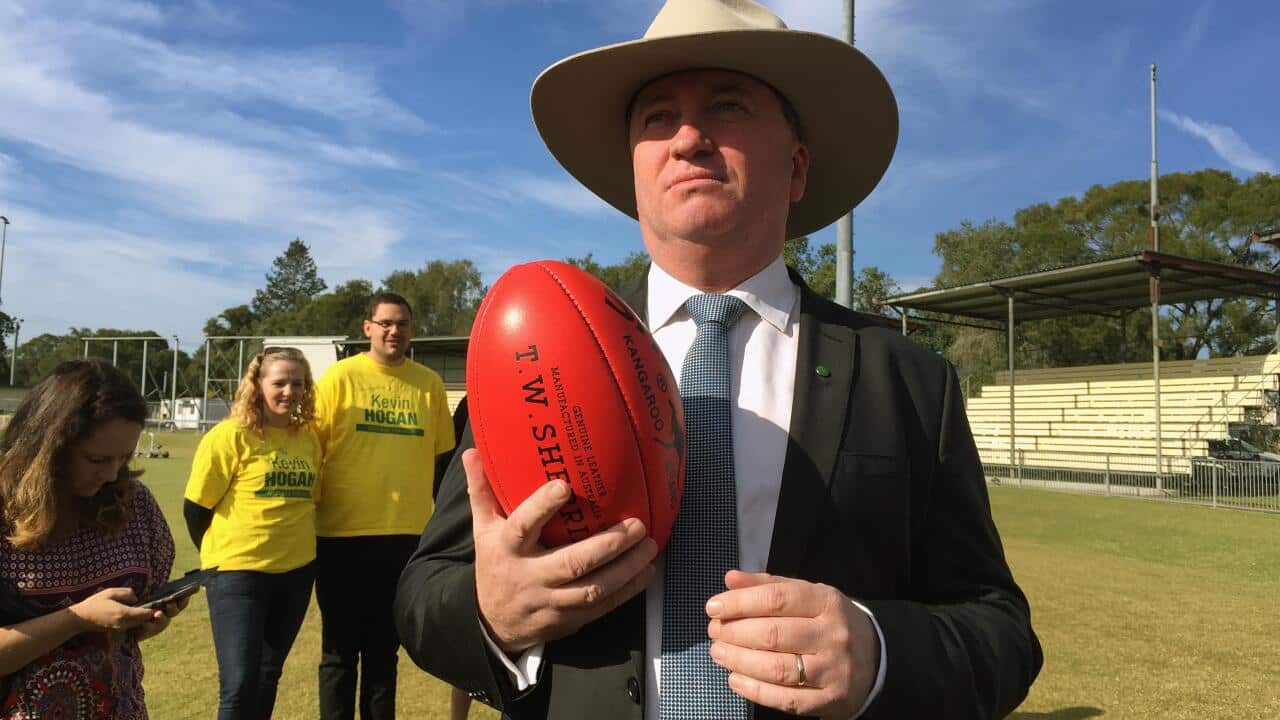 National Party Leader Barnaby Joyce
