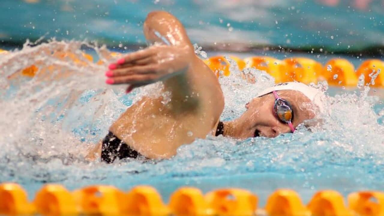 swimming