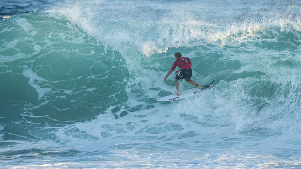 World Champion Mick Fanning of Australia
