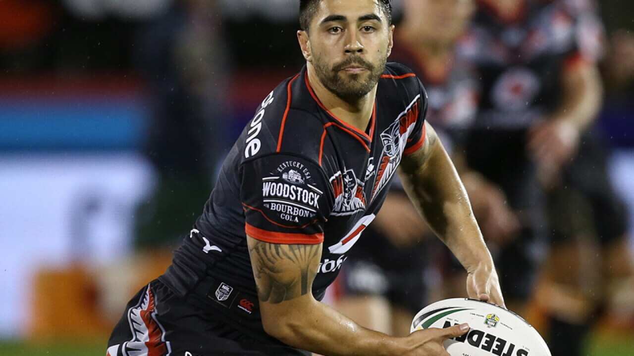 New Zealand Warriors playmaker Shaun Johnson