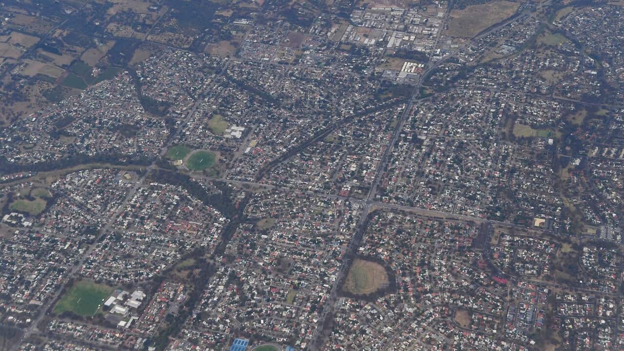 Adelaide aerial stock