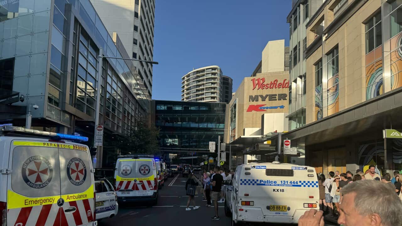 Westfields Bondi Junction after a critical incident with multiple casualties April 13, 2024 Photo Domenico Gentile SBS Italian.jpeg