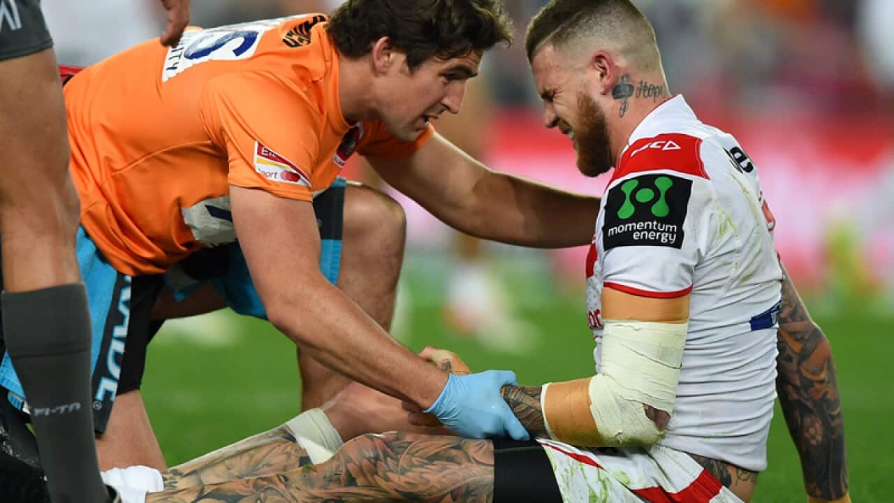 Josh Dugan of the Dragons