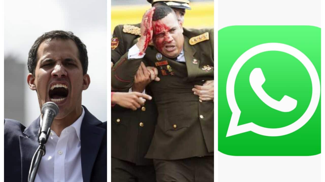 Juan Guaido _Nicholas Maduro _ WhatsApp