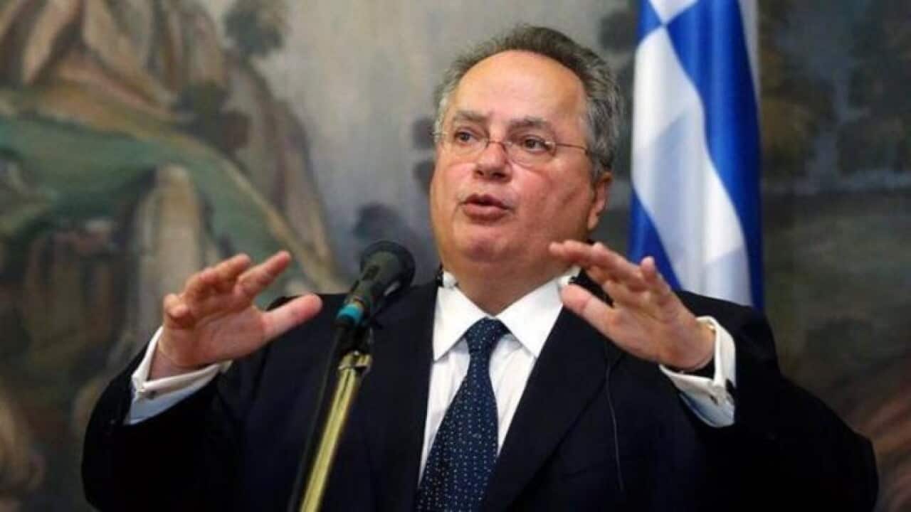 Greece's Foreign Affairs Minister Nikos Kotzias