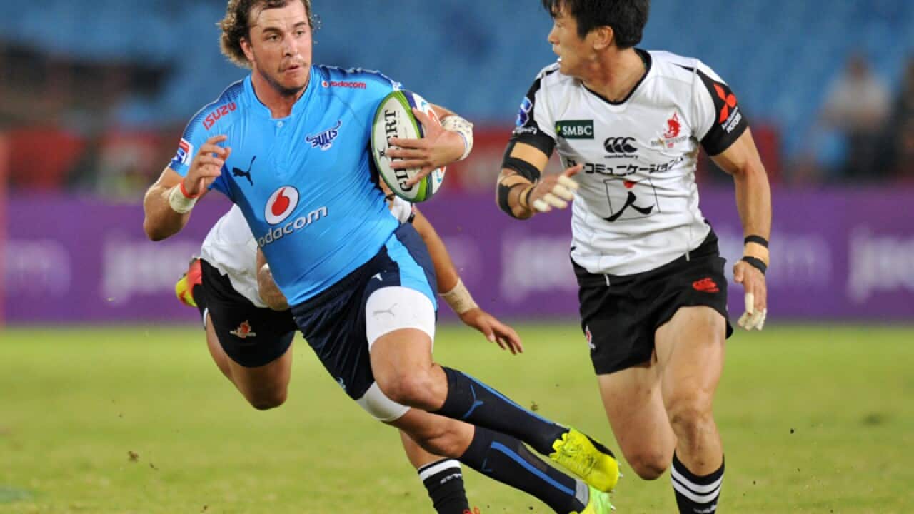 Burger Odendaal of the Blue Bulls