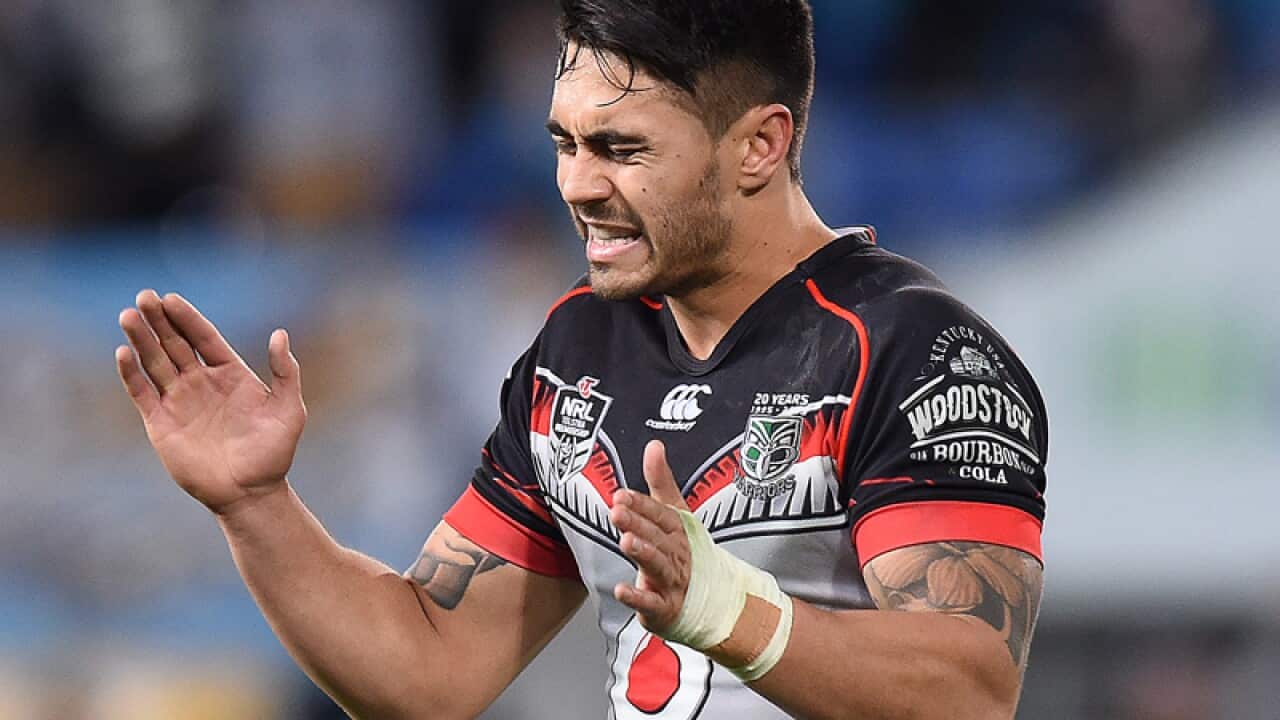 New Zealand Warriors playmaker Shaun Johnson