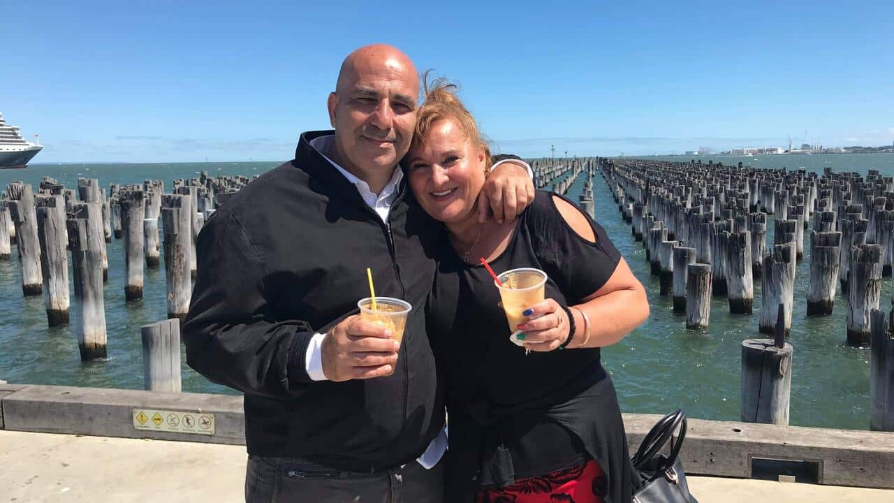 couple at Port Melbourne