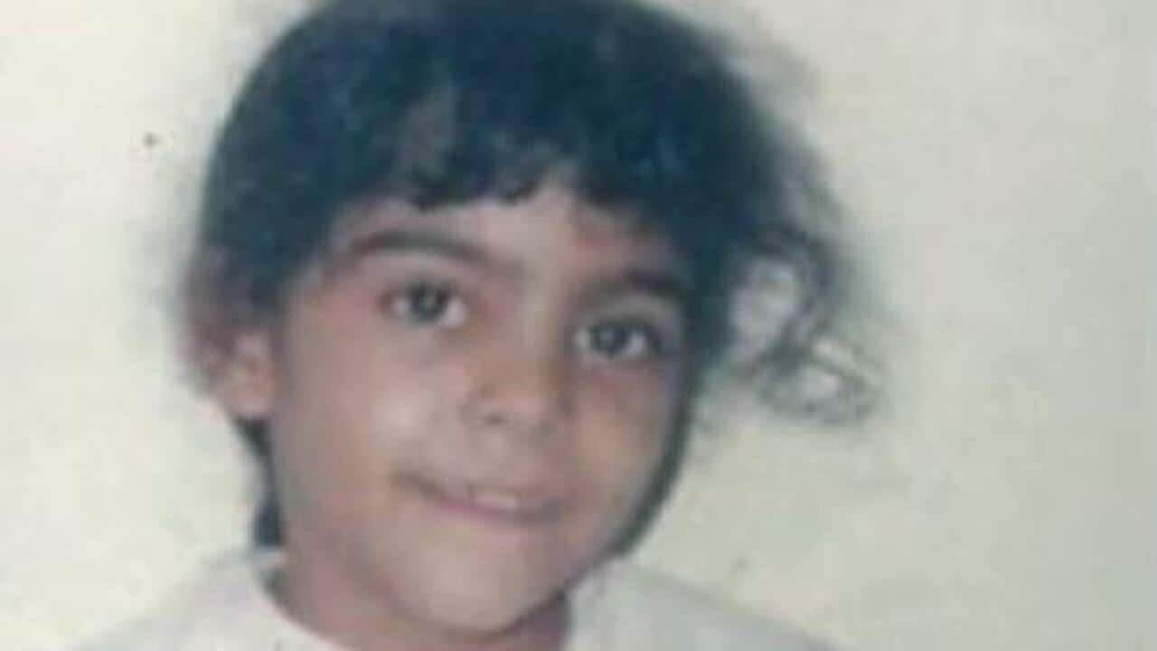 Israa al-Ghomgham pictured as a young girl, in a photograph released by her supporters.