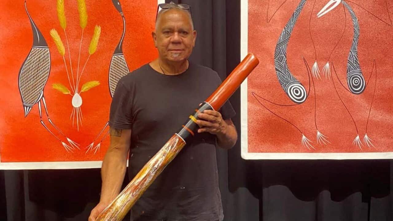 Les Huddleston Lipwurrunga ho nia arte indiginu nian.jpg