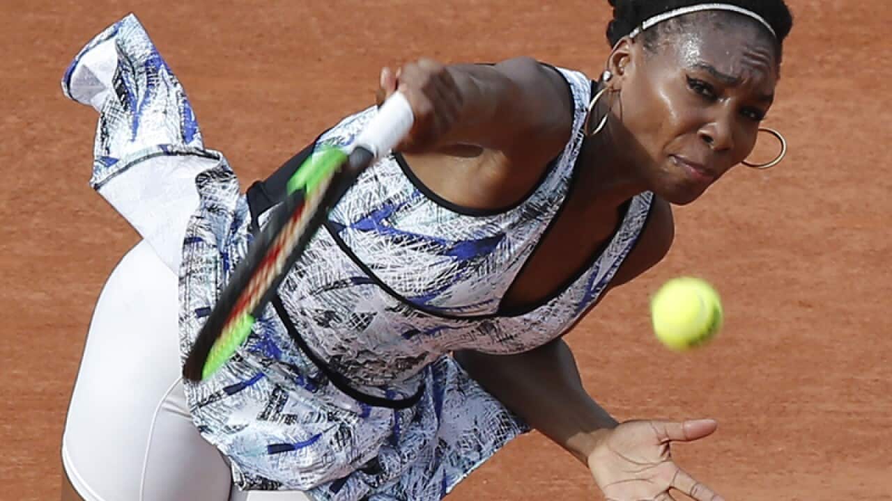 American tennis player Venus Williams