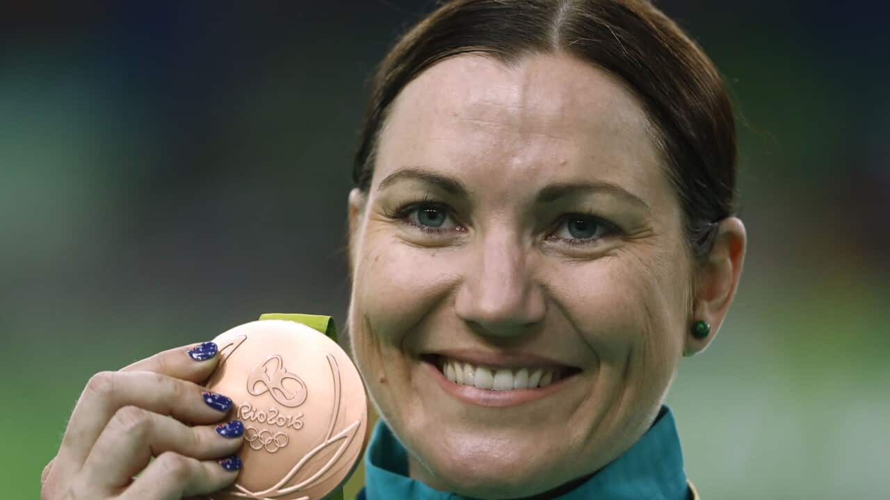 2016 Rio Olympic Games Track Cycling Day 3 keirin Anna Meares