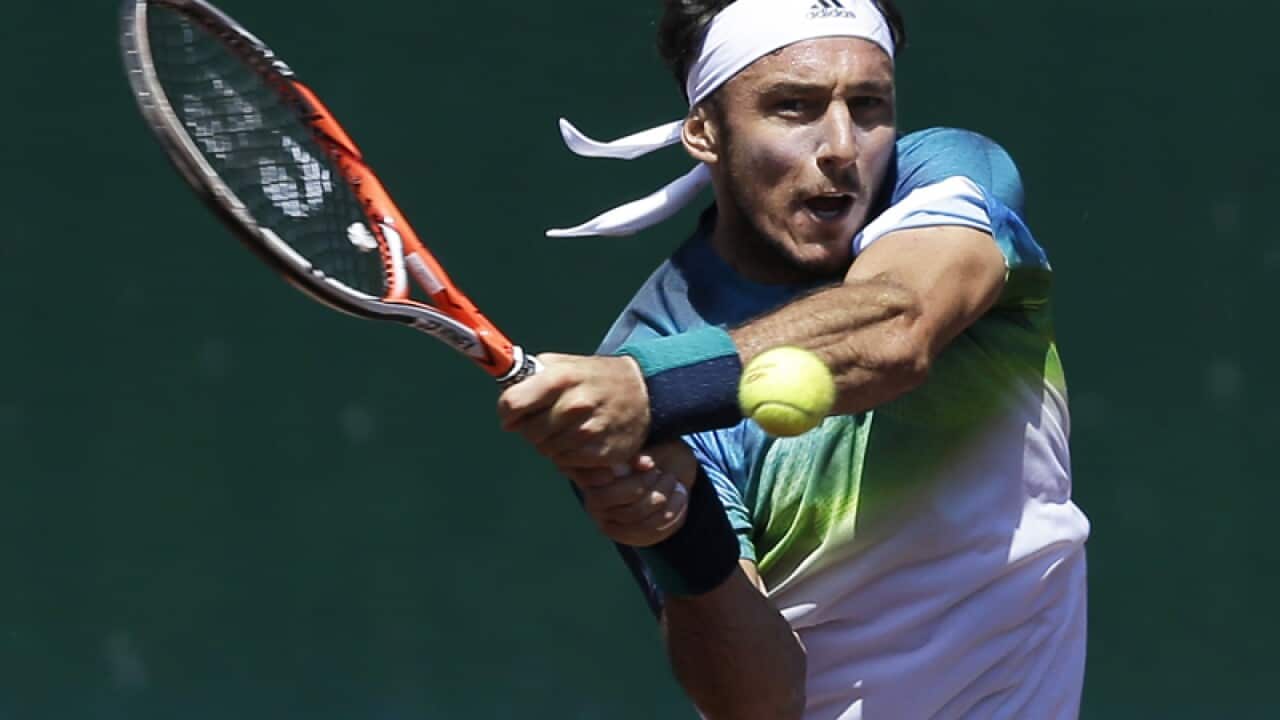 Argentinian tennis player Juan Monaco