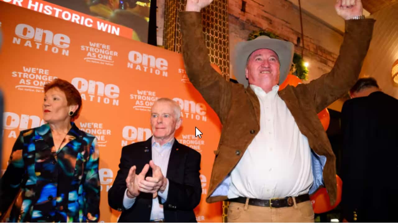 One Nation MP Barnaby Joyce (right) said western Sydney was in the party's sights after its by-election win..png