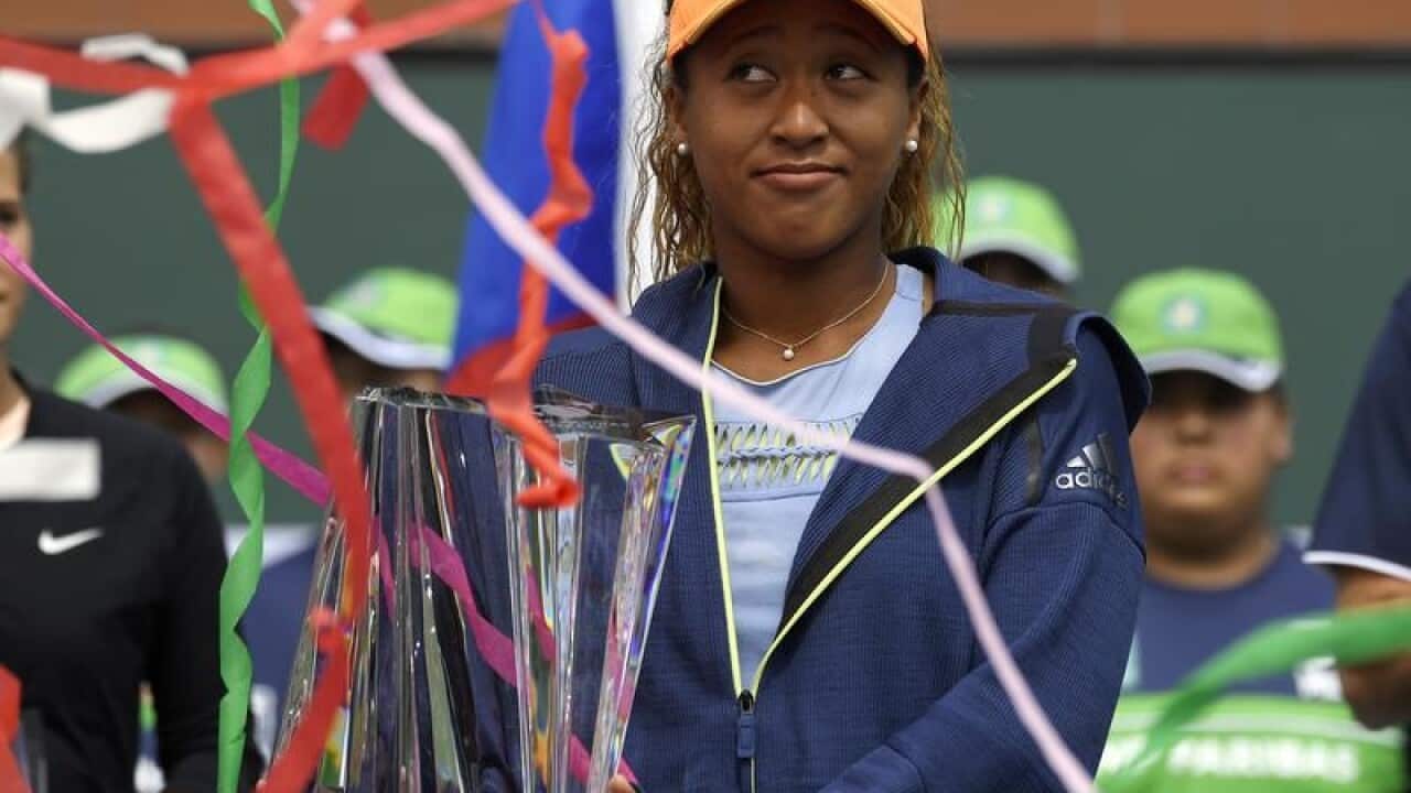 Japanese tennis player Naomi Osaka