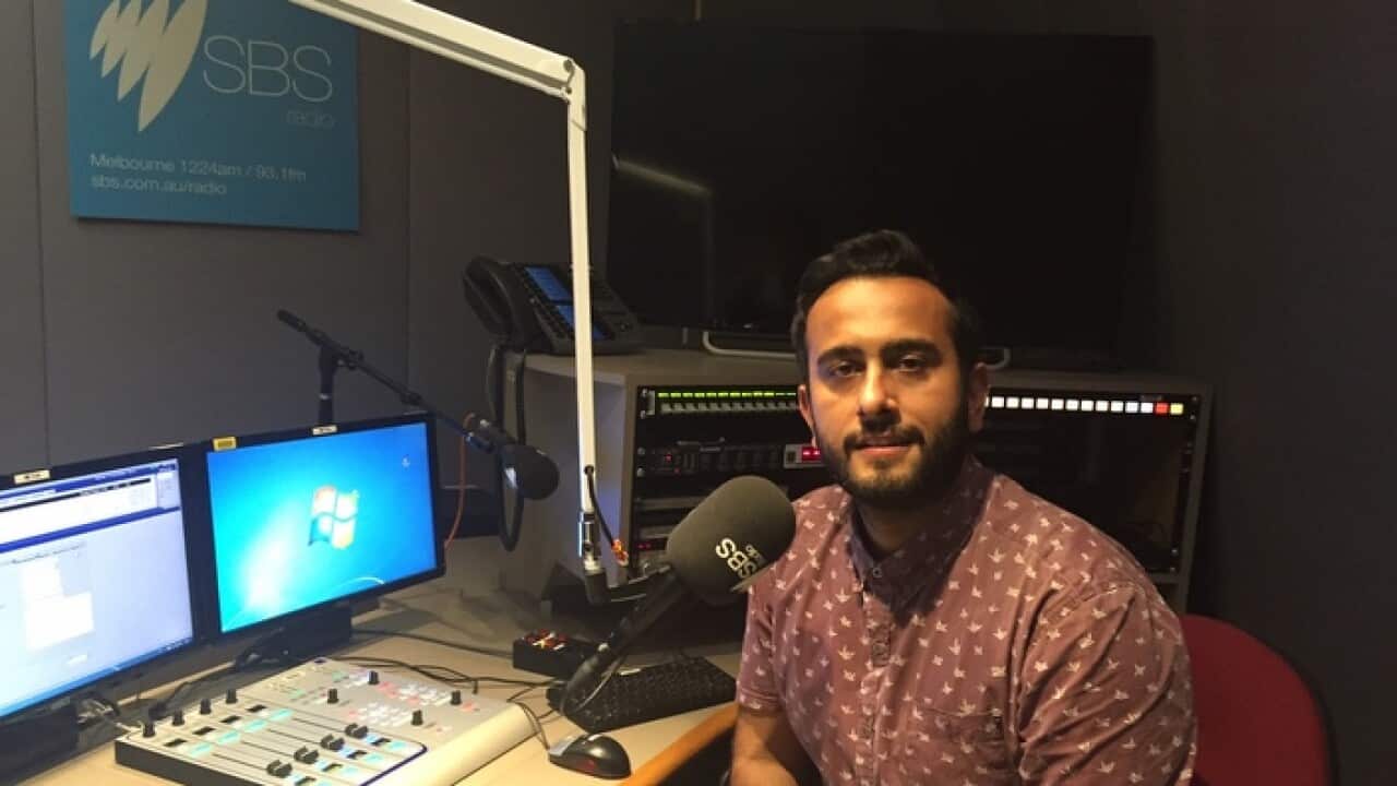 Karan Vir Sharma at SBS Punjabi studios