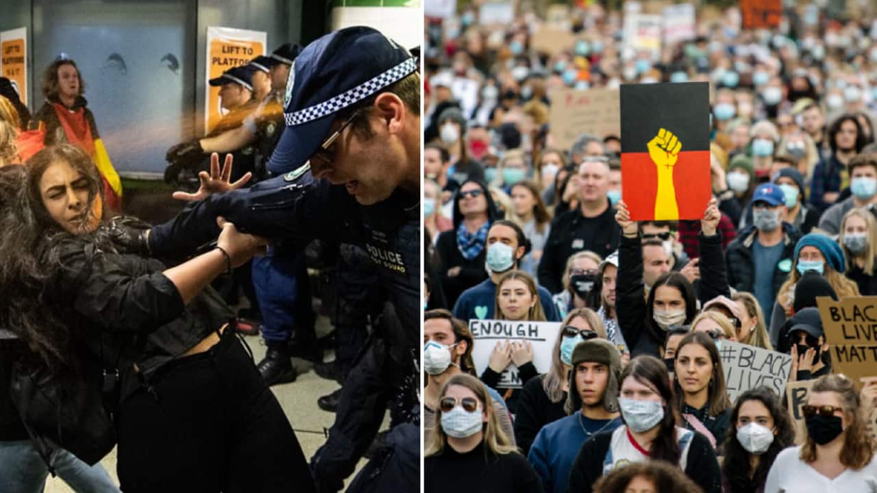 Protests took place across the country.