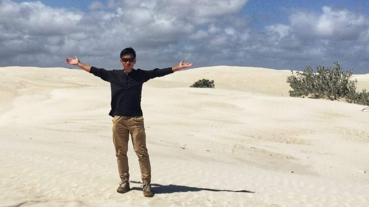 Donald Xie prefers to work at the front line