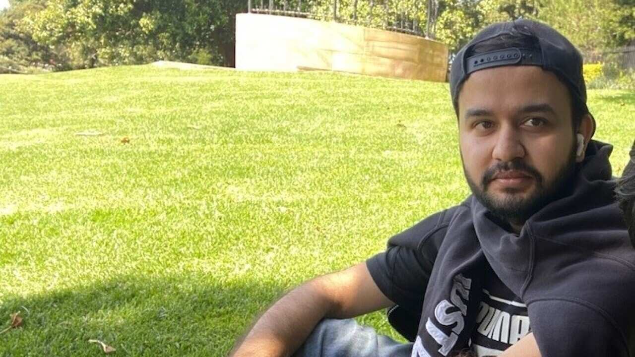 NSW Police say Sabin Baral, 26, was last seen at a home at Victoria Road, Punchbowl on Sunday, 19 November 2023.