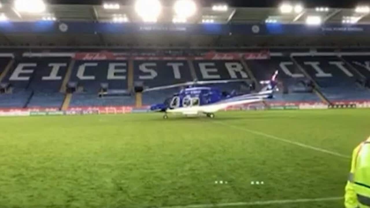 Dramatic footage emerges of Leicester helicopter crash