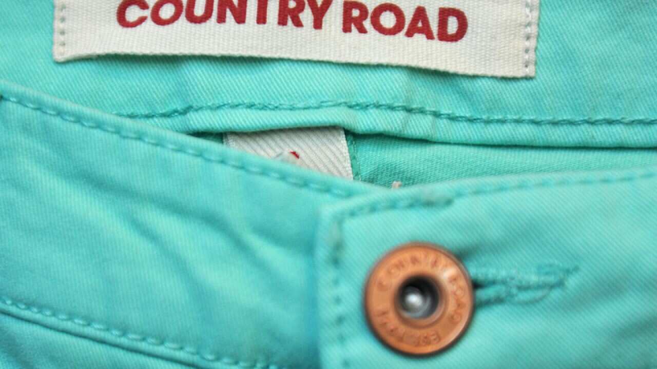 Clothing at a Country Road store in Sydney