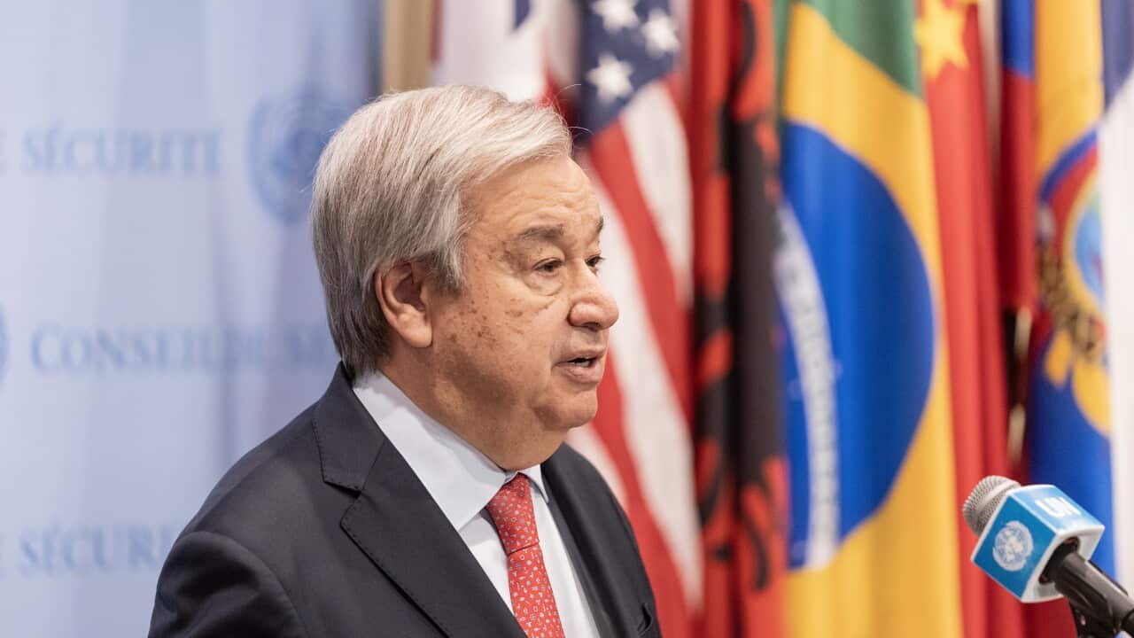 SC Stakeout with Secretary-General Antonio Guterres