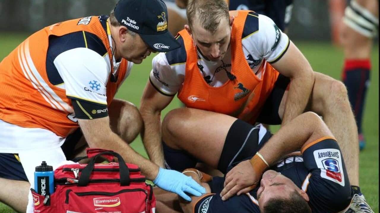 Josh Mann-Rea of the Brumbies.
