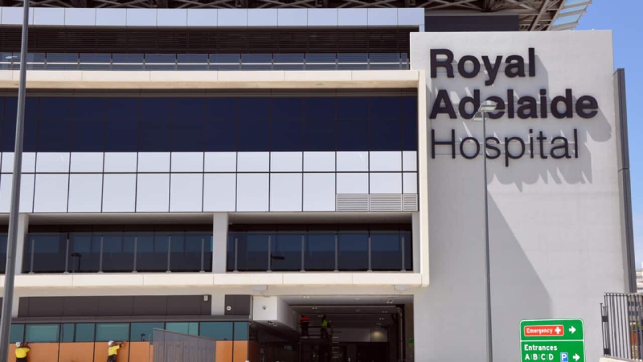 A general view of the Royal Adelaide Hospital