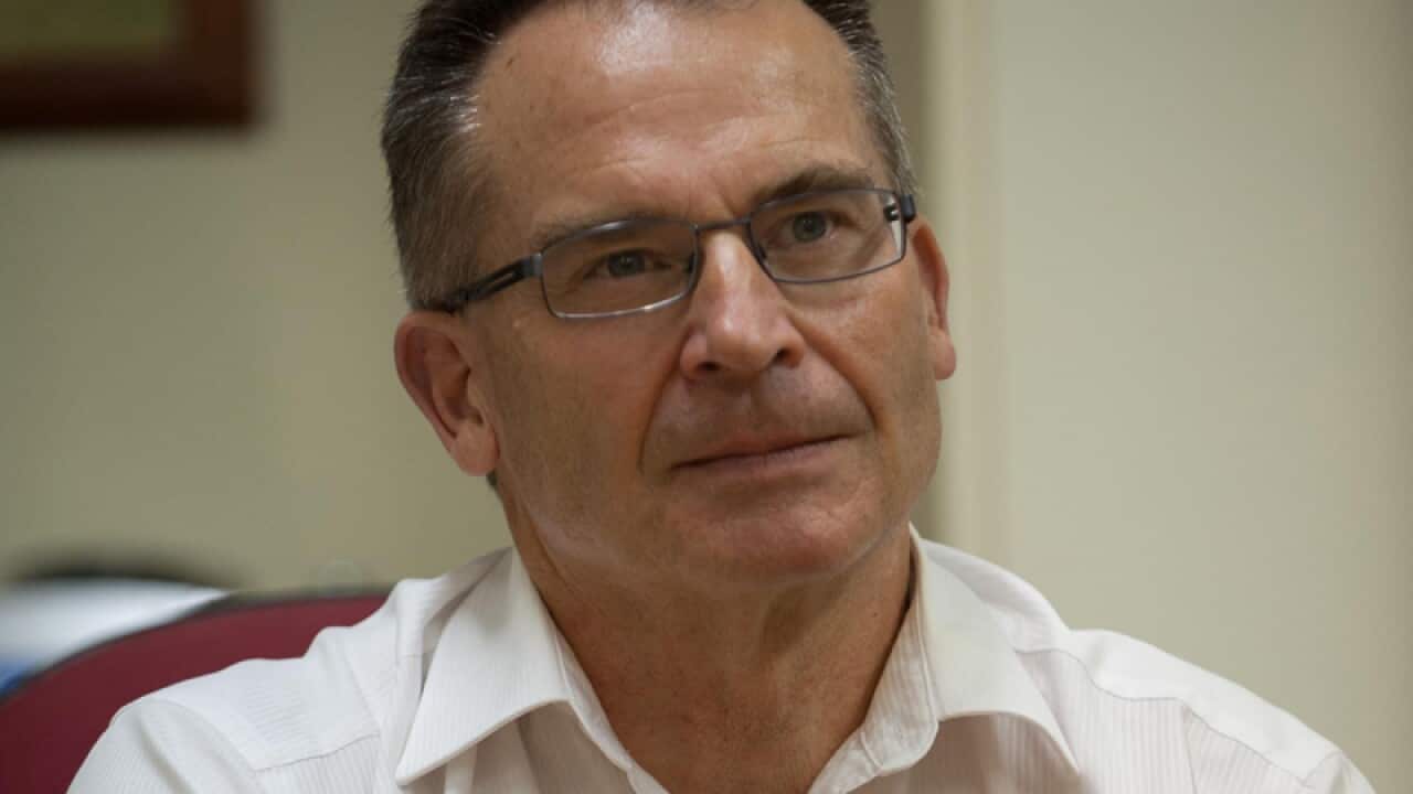 Christmas Island administrator John Stanhope