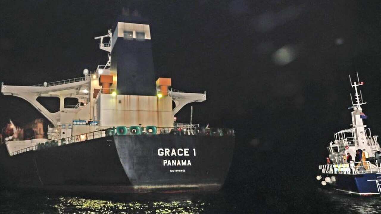 The Grace 1 oil tanker