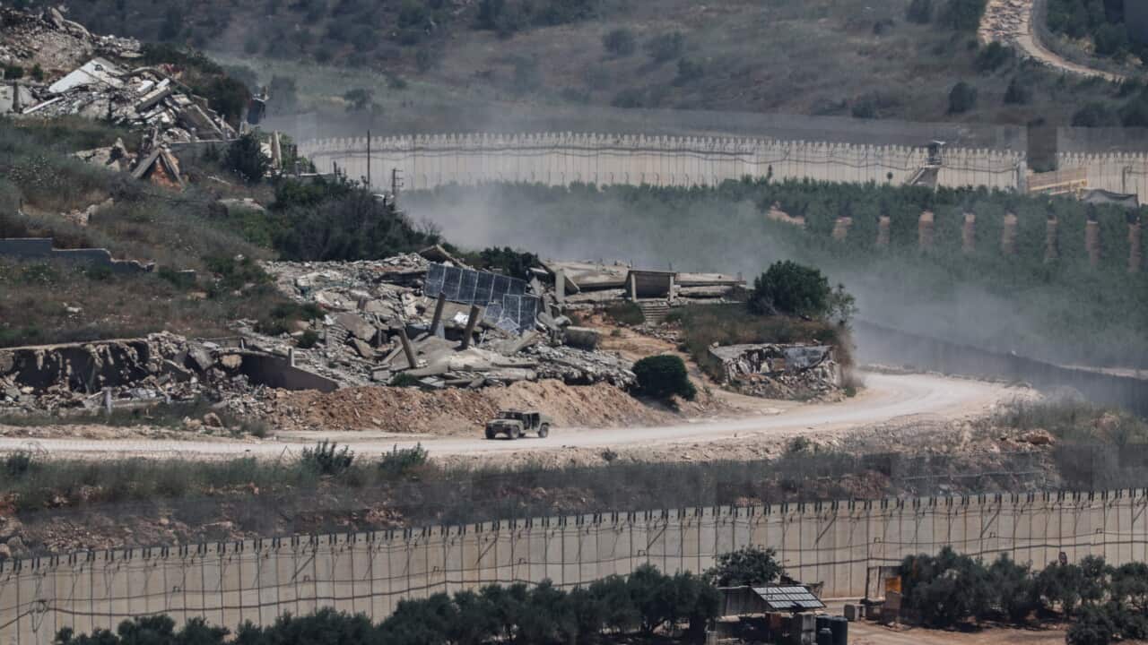 Israel-Lebanon border amid ceasefire