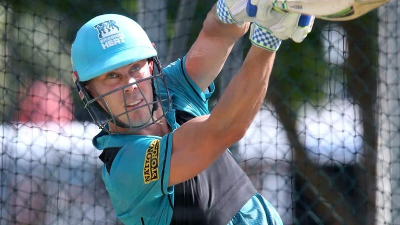 Brisbane Heat batsman Chris Lynn
