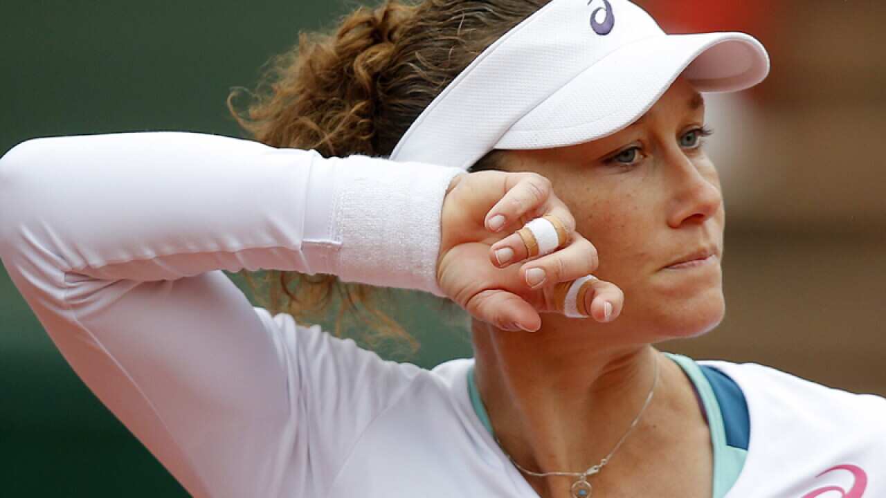 Australian tennis player Samantha Stosur